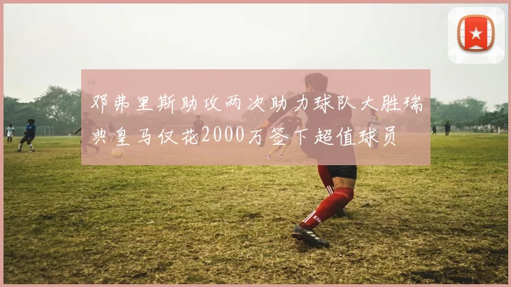 邓弗里斯助攻两次助力球队大胜瑞典皇马仅花2000万签下超值球员